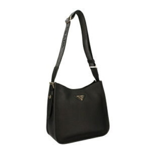 Prada VITDAINOSOFT Shoulder Bag Black V NERO - Picture 2 of 8